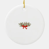 Best Christmas Mama 5-Star Review Design bestellba Keramik Ornament (Hinten)
