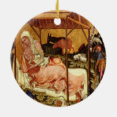 BEST CHRISTMAS ORNAMENTS - NATIVITÄT - BERÜHMTE KU KERAMIKORNAMENT (Hinten)