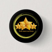 Best Classic 5-Sterne-Rundschreiben Button (Vorderseite)