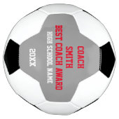 Best Coach Award Soccer Ball (Gedreht)