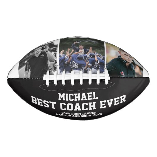 Best Coach Ever Sports Modern Cool Unique Team Football (Vorderseite)