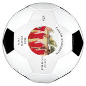 Best Coach Foto Name Fußball Ball (Gedreht)