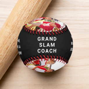 Best Coach je Foto Black Baseball