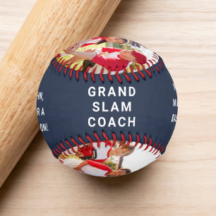 Best Coach je Foto Blue Baseball