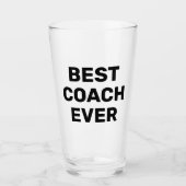 Best Coach Jeden Bierpint Glas (Vorderseite)