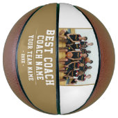Best Coach Team Name Foto Vielen Dank Basketball (Vertikal)