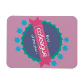 Best colleague  birthday job gift magnet (Horizontal)