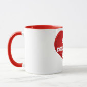 Best Colleague Ever Red Heart Liebe Tasse (Links)