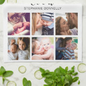 Best Cook Ever Foto Collage Küchentücher Handtüche (Gefaltet)