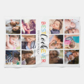 Best Cook Ever Foto Collage Küchentücher Handtüche (Horizontal)