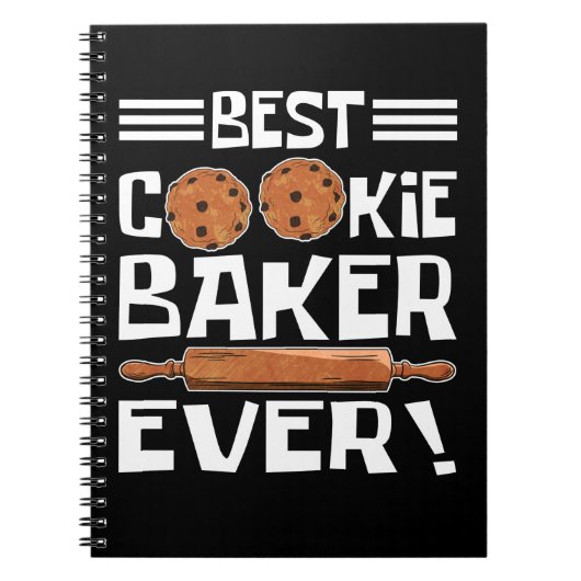 Best Cookie Baker Notizblock (Vorderseite)