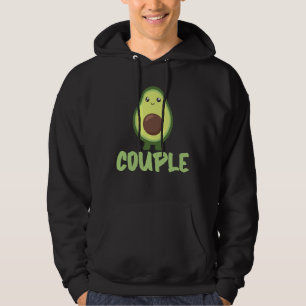 Best Couple Avocado Couple Better Half Frau Hoodie