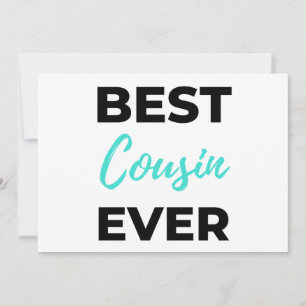 Best Cousin Ever 2 Feiertagskarte