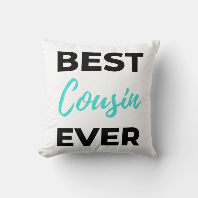 Best Cousin Ever 2 Kissen (Vorderseite)