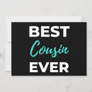 Best Cousin Ever Feiertagskarte