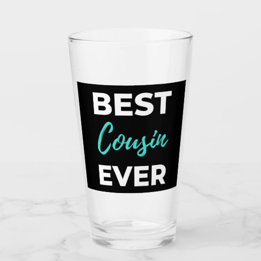 Best Cousin Ever Glas (Vorderseite)