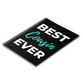 Best Cousin Ever Notizblock (Linke Seite)