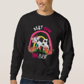Best Cow Gigi Ever Cute Cow Bow Tie Farmer Mother' Sweatshirt (Vorderseite)