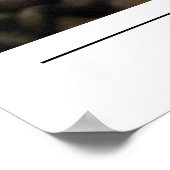 Best Cup - Kaffeekunst schicken Poster (Ecke)