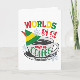 Best Cup of Coffee Christmas © GraphicLoveShop Karte