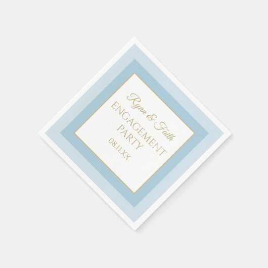 Best Custom Engagement Party Servietten (Ecke)