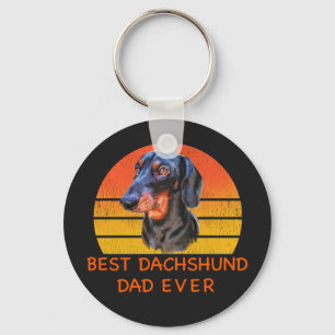 Best dachshund dad ever T-Shirt Schlüsselanhänger