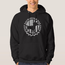 Best Dachshund Dad Ever Wiener Dackel Teckel Dachs Hoodie