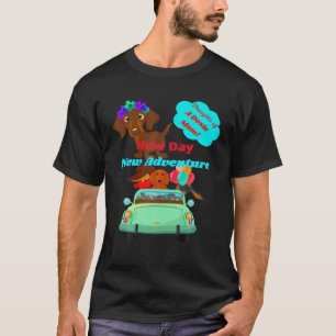 BEST DACKEL FUNNY DACKEL DOG LOVER NEW DAY POSI T-Shirt
