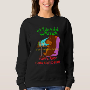 Best Dackel Funny Dackel Hund Niedlich Wri Sweatshirt