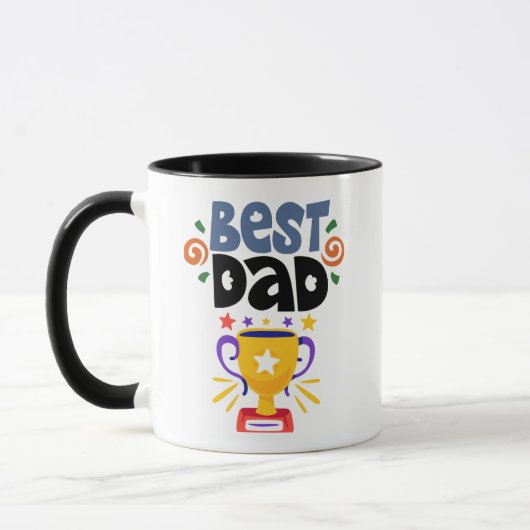 Best Dad Award Coffee Mug Tasse (Links)