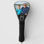 Best Dad By Par Custom Photo Golf Headcover (Vorderseite)