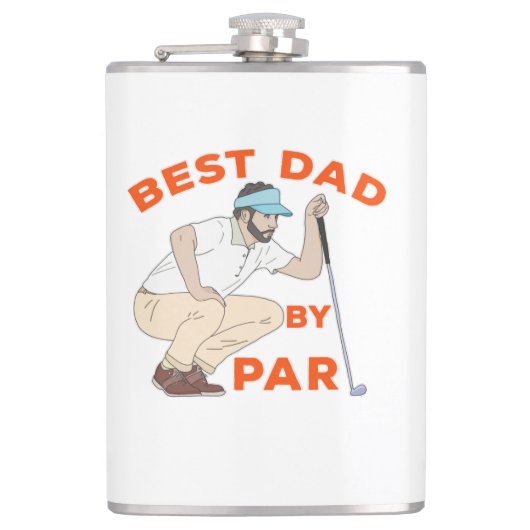 Best Dad By Par Flachmann (Vorderseite)