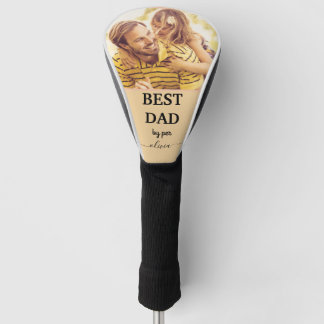 Best Dad By Par Golf Head Cover – Funny Father’s D Headcover