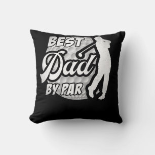 Best Dad By Par Golf Lover Father's Day Kissen