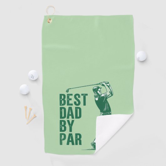Best Dad by Par Golfhandtuch (Insitu)