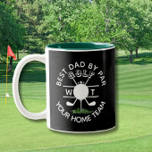 BEST DAD BY PAR MONOGRAM ZWEIFARBIGE TASSE
