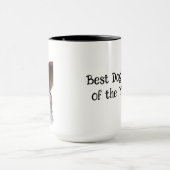 Best Dad Dog ,Photo And Name, Mug Tasse (Zentrum)