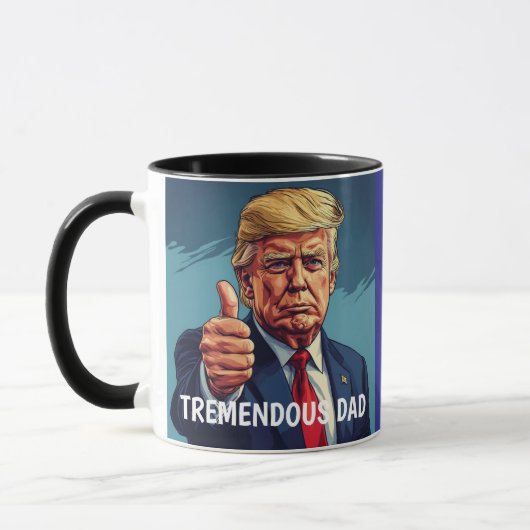 BEST DAD DONALD TRUMP COFFEE MUG TASSE (Links)