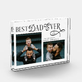 Best Dad Ever 2 Photos Modern Fathers Day Gifts Fotoblock (Links)
