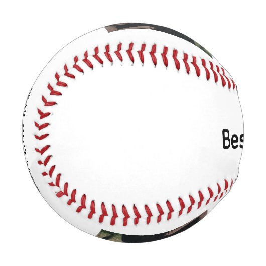 Best Dad Ever Baseball (Vorderseite Links)