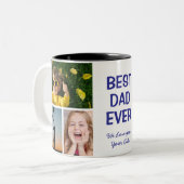 Best Dad Ever Coffee Mug Zweifarbige Tasse (Vorderseite Links)