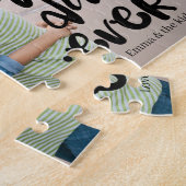 Best Dad Ever Custom Photo Gift From Wife Kids Puzzle (Seite)