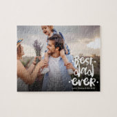 Best Dad Ever Custom Photo Gift From Wife Puzzle (Horizontal)