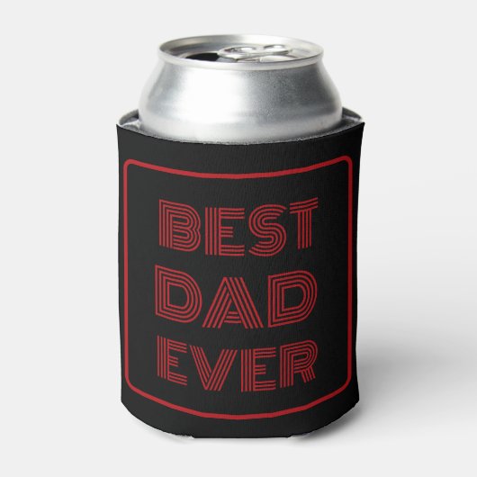 Best Dad Ever custom script Dosenkühler (Kanne Vorderseite)