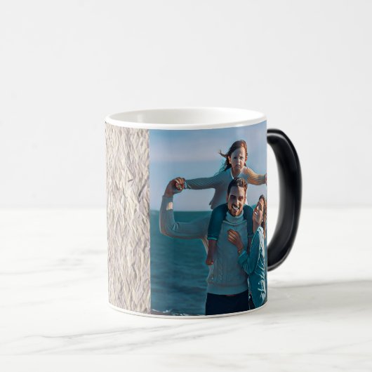 Best dad ever cute photo verwandlungstasse (VorderseiteRechts)