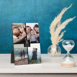Best Dad Ever Fathers Day 5x7 4 Foto Collage Fotoplatte