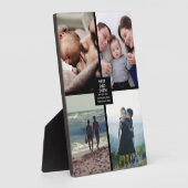 Best Dad Ever Fathers Day 5x7 4 Foto Collage Fotoplatte (Seite)