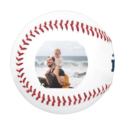 'Best Dad Ever' - Father's Day, Birthday Gift  Baseball (Vorderseite Links)