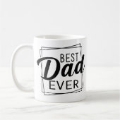 Best Dad Ever Fathers Day Gift for Dad Kaffeetasse (Links)