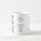 Best Dad Ever Father's Day or Any Occasion Photo Kaffeetasse (Mittel)